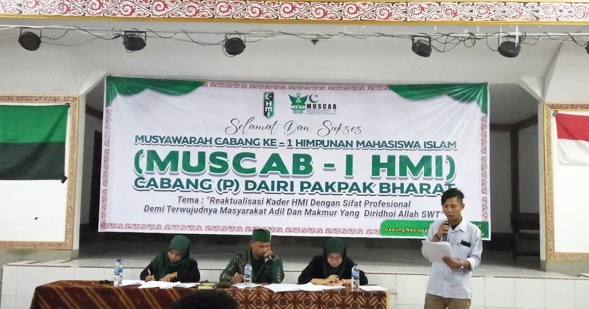 HMI Kota Sinjai Utara Gelar Musyawarah Cabang